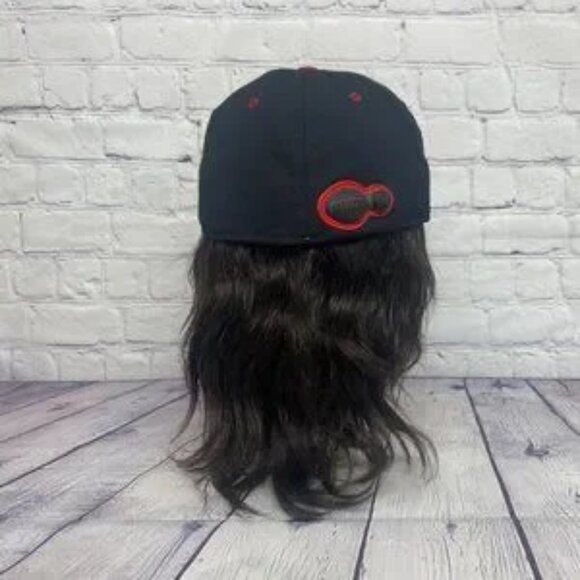 Ottawa Senators Hat Cap Fitted Large Black Red American Needle Airhead Air Pump - Picture 3 of 15